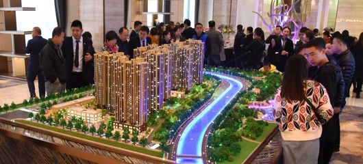 山西三建太原和平里项目营销中心盛装揭幕